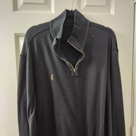 Polo Quarter Zip Sweater - Picture 1 of 3